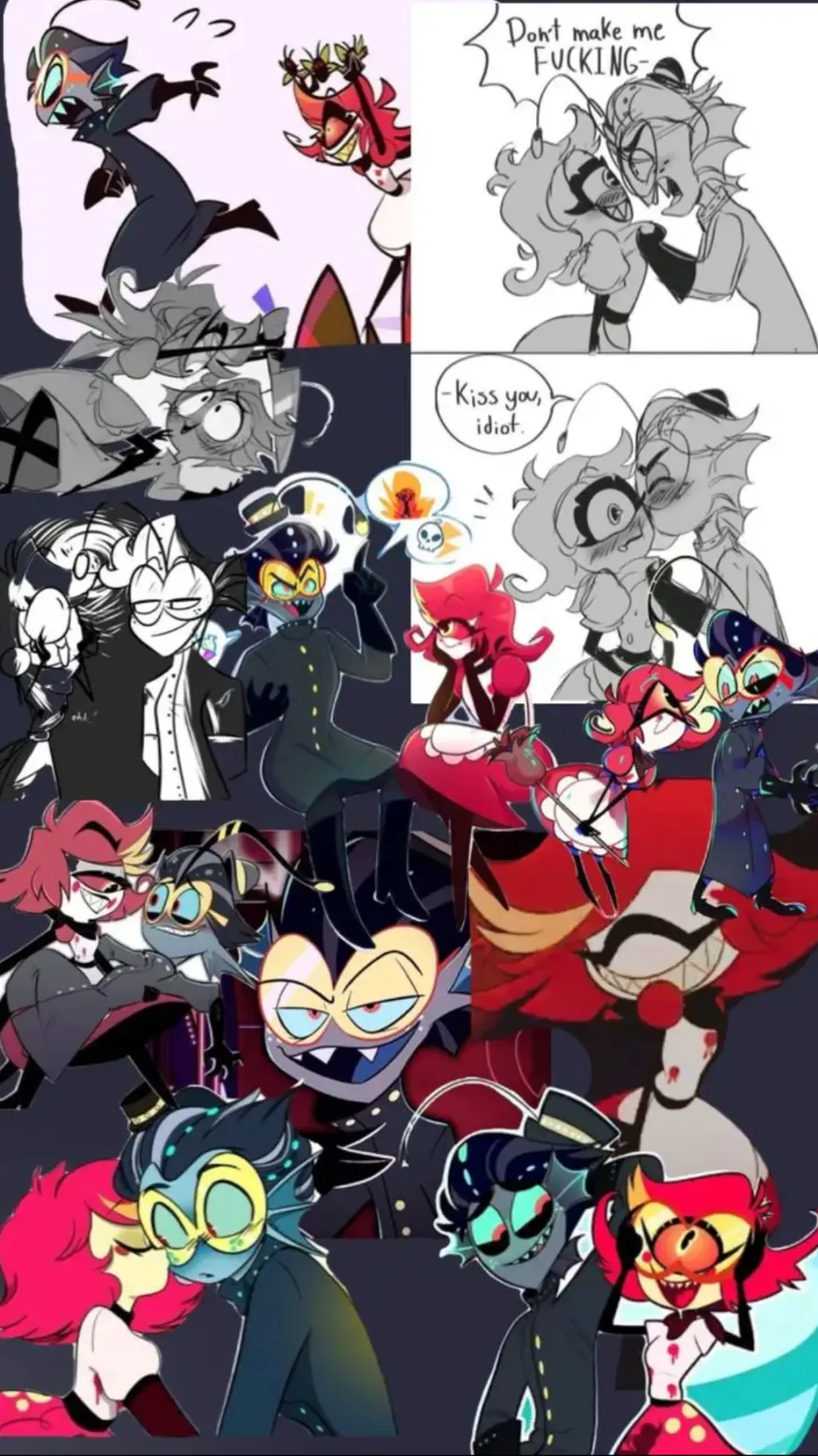 ai character: Hazbin hotel  background