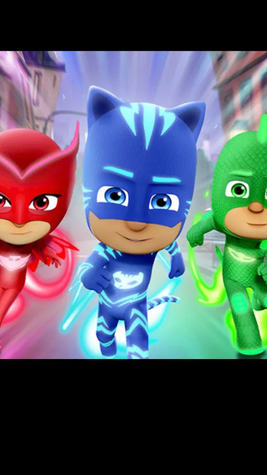 ai character: Pj masks background