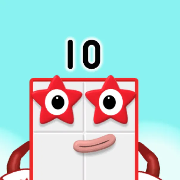 chat with ai character: Number block 10