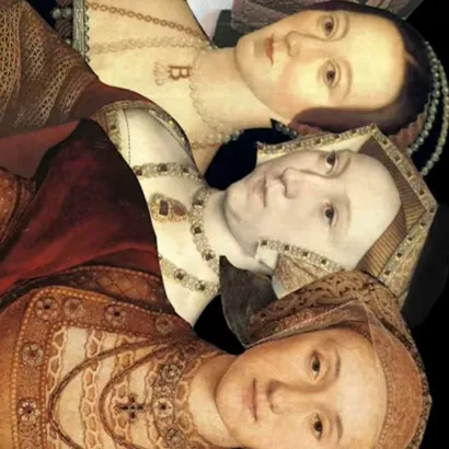 chat with ai character: Henry VIII WIVES!