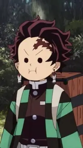 ai character: Tanjiro Kamado background