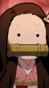 ai character: Nezuko Kamado background