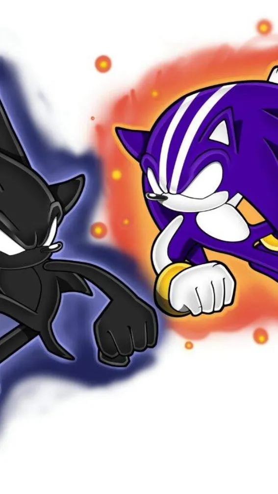 ai character: Sonic’s forms background