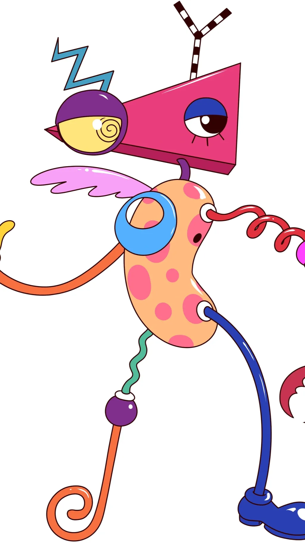 ai character: zooble background