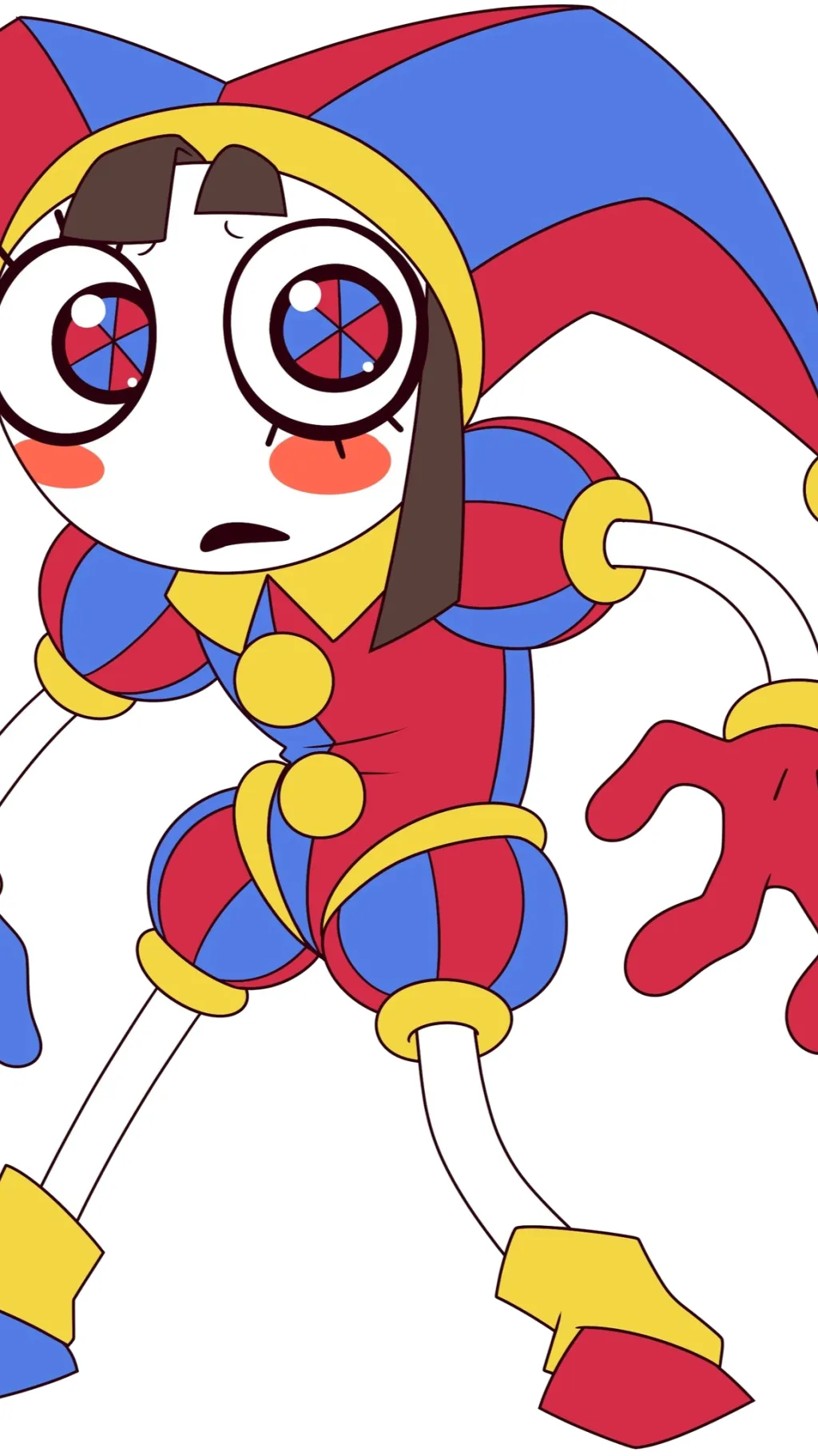 ai character: pomni background