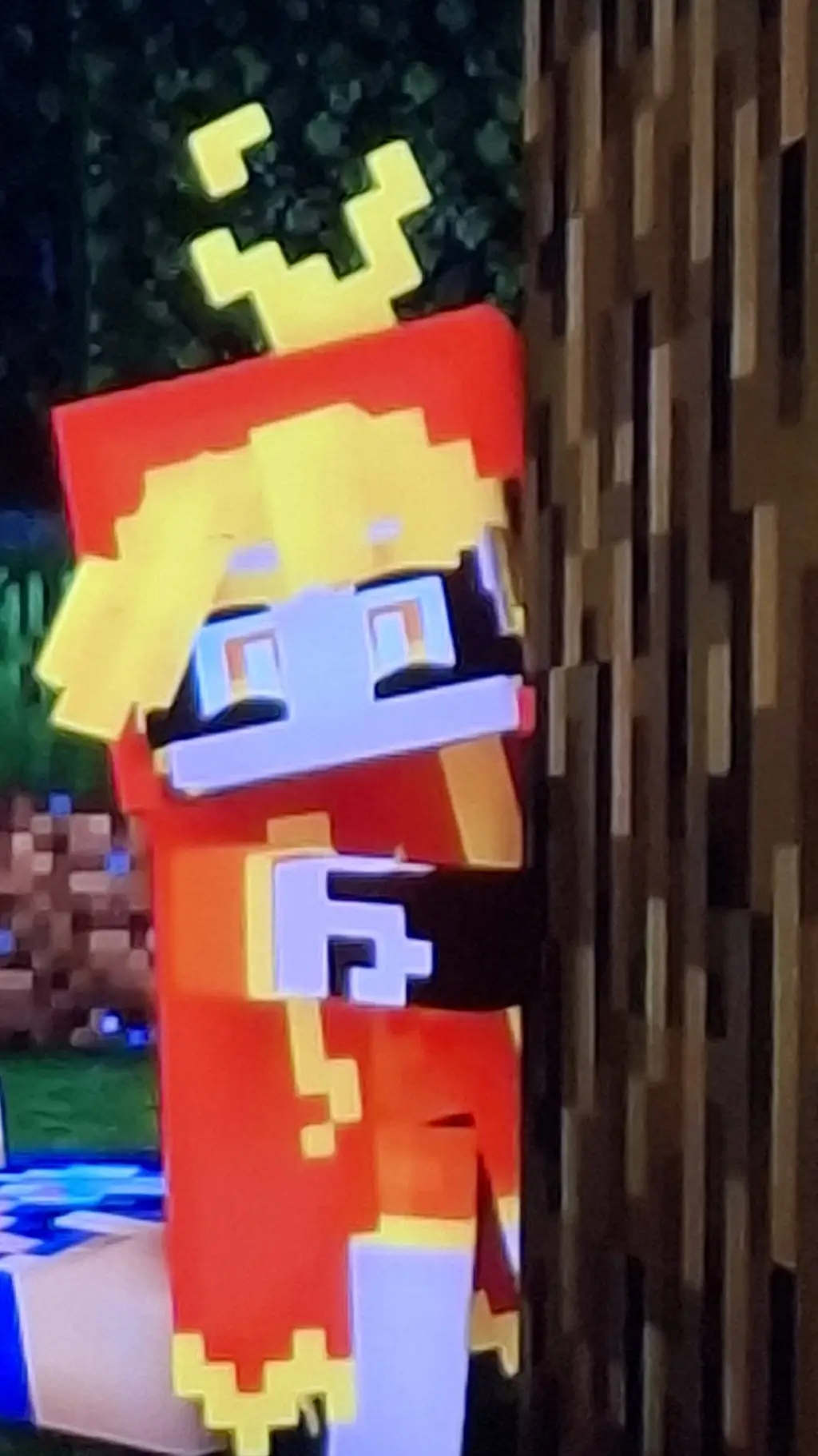 ai character: ember the blaze  background