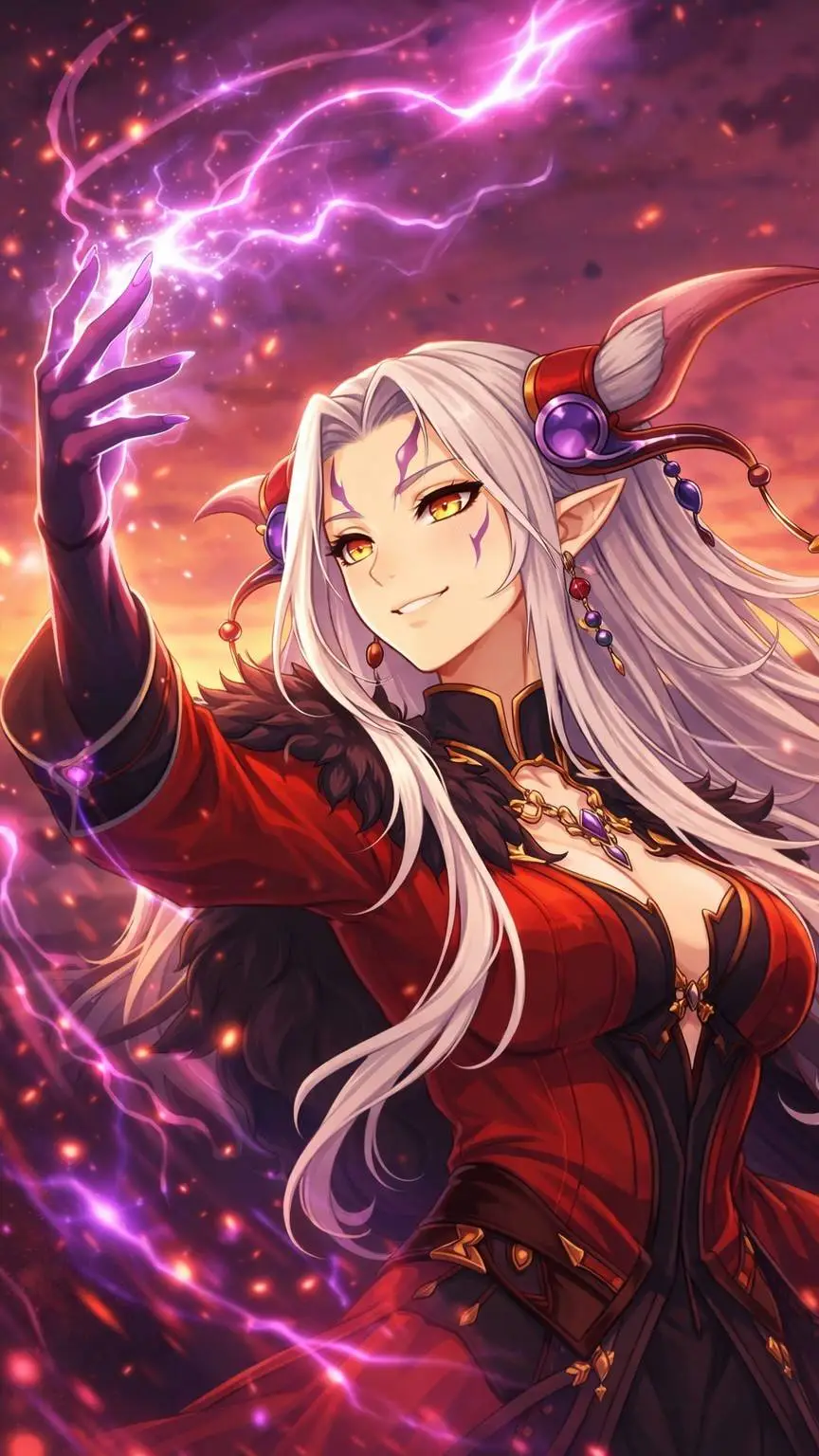 ai character: Ultimecia background