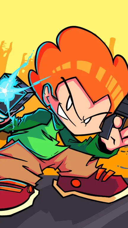 ai character: Picooooooooooooooo background