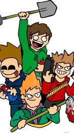 ai character: Eddsworld Dog?! background