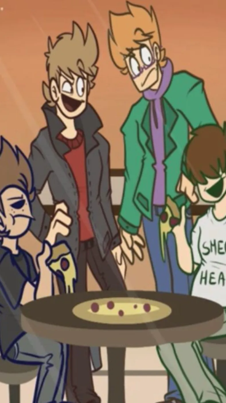 ai character: Eddsworld party HS background