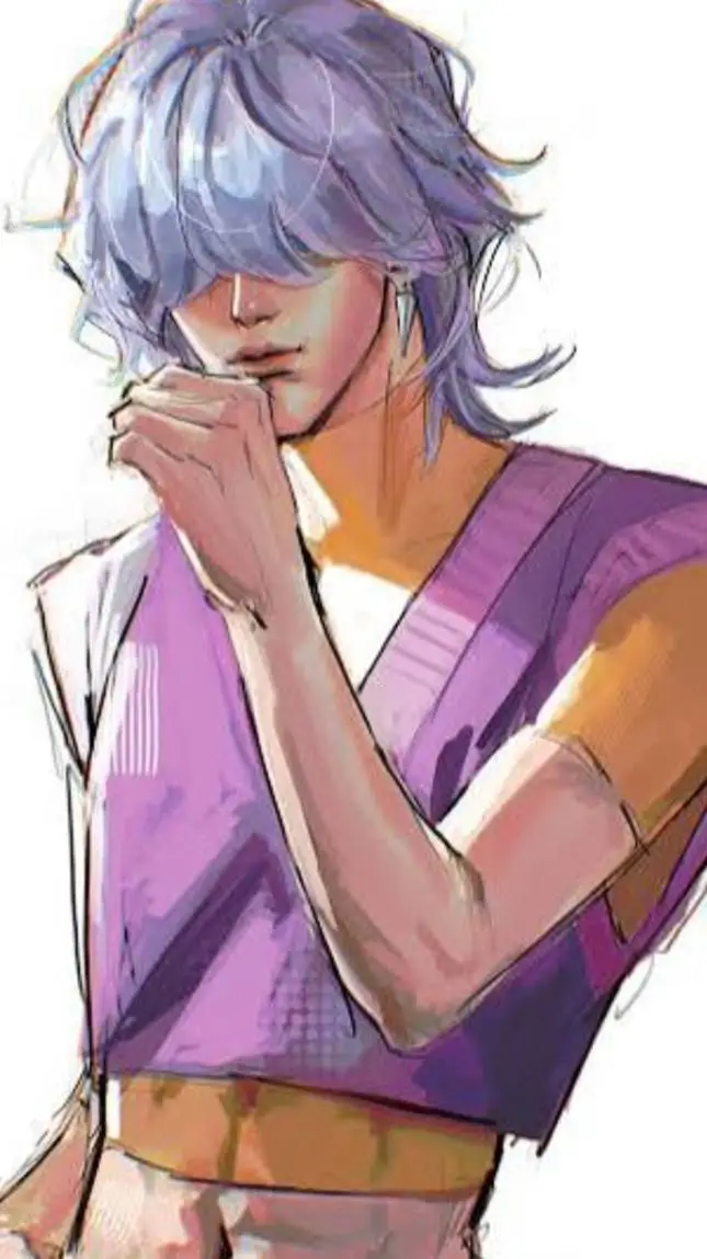 ai character: 💜Mystery Saja💜 background