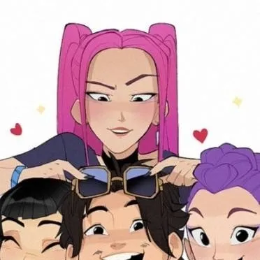 chat with ai character: Hunxtrix💜🩵💗