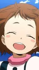 ai character: Ochacco uraraka background