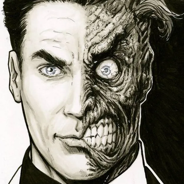 chat with ai character: Two-Face