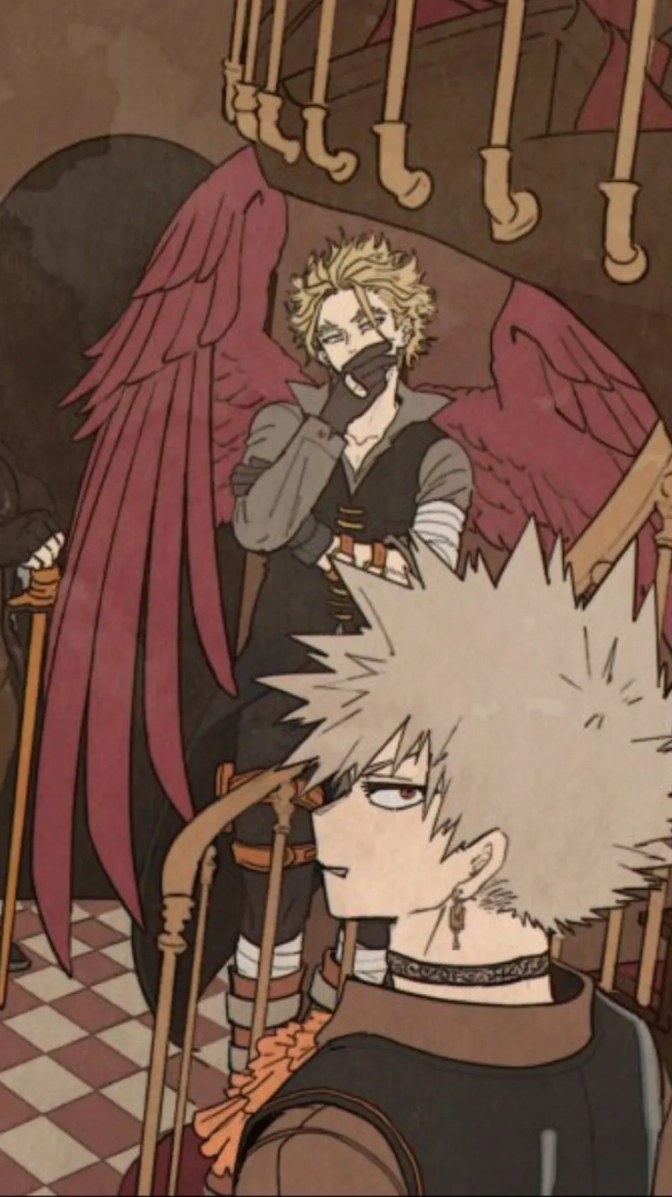 ai character: Hawks/Keigo Takami background