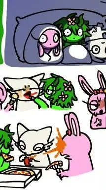 ai character: Sprunki girls background