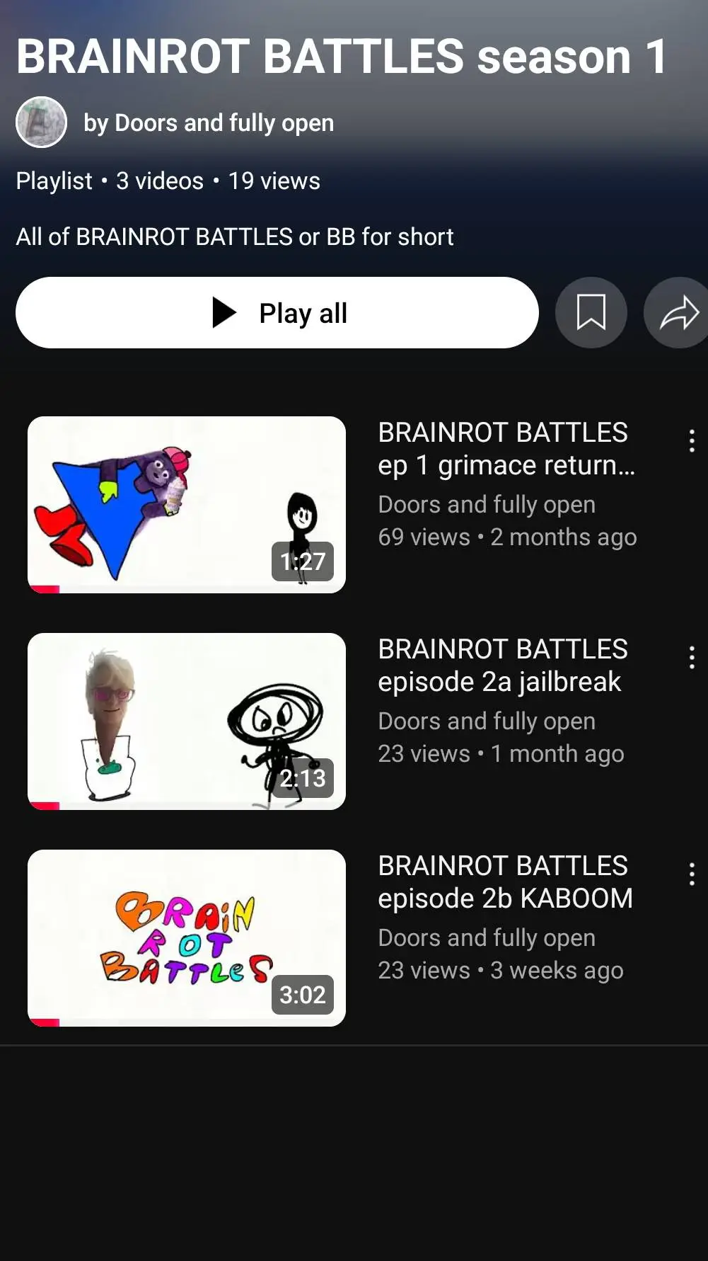 ai character: BRAINROT BATTLES  background