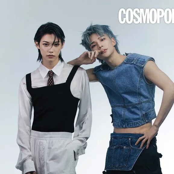 chat with ai character: Hyunjin and Felix