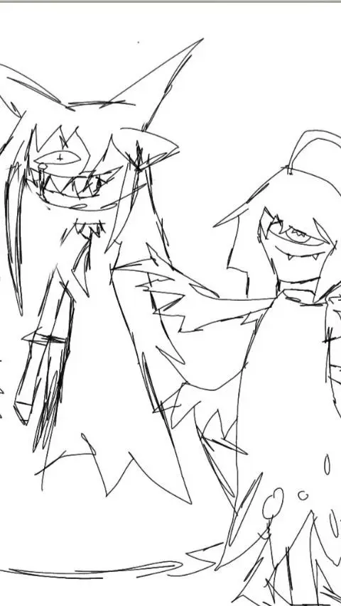 ai character: Fpe Horror AU background