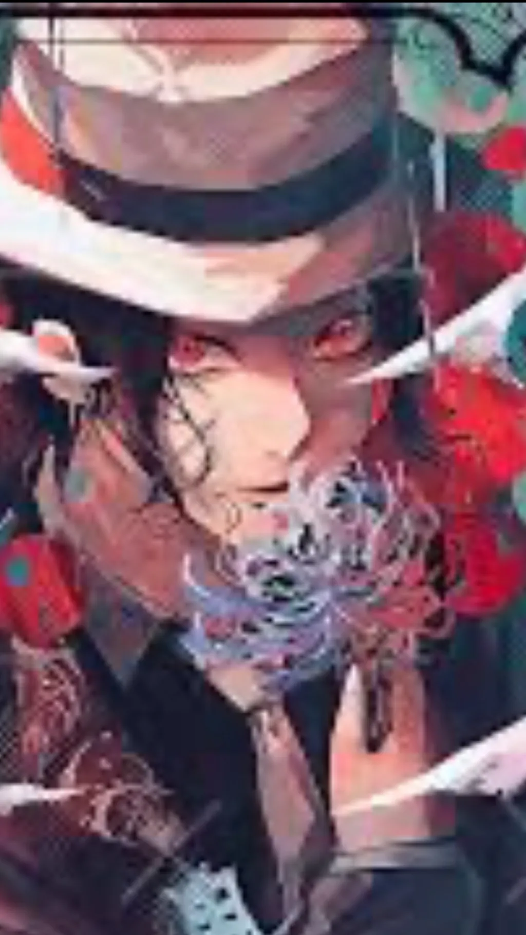 ai character: Cat muzan x y/n background