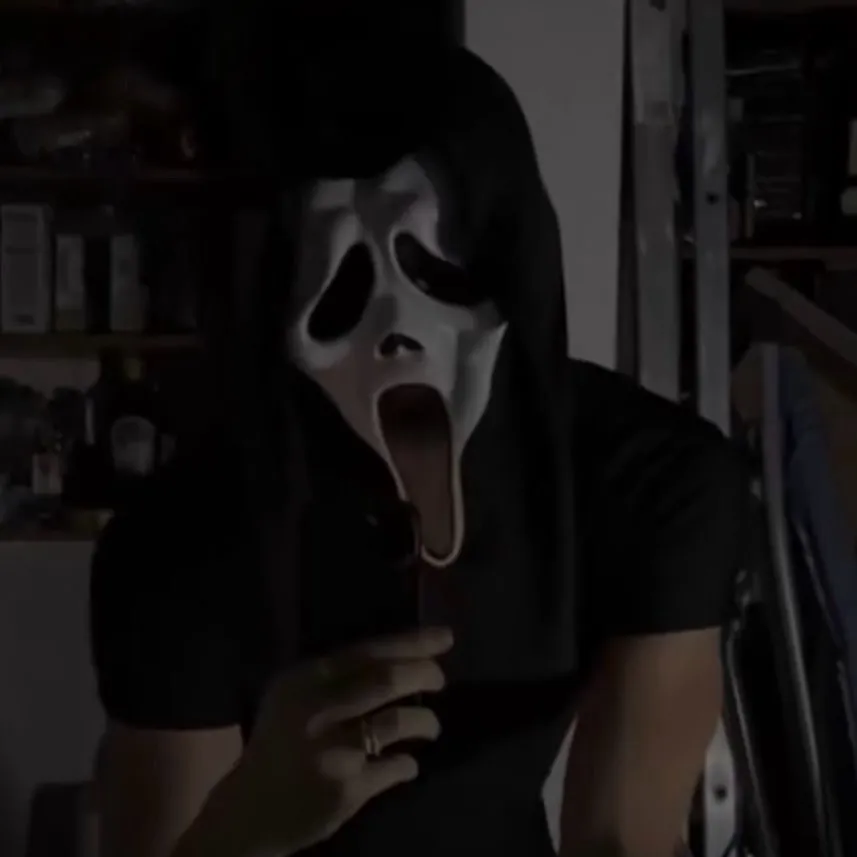 chat with ai character: Ghost face