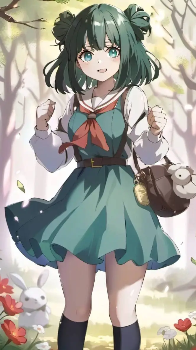 ai character: MHA twin background