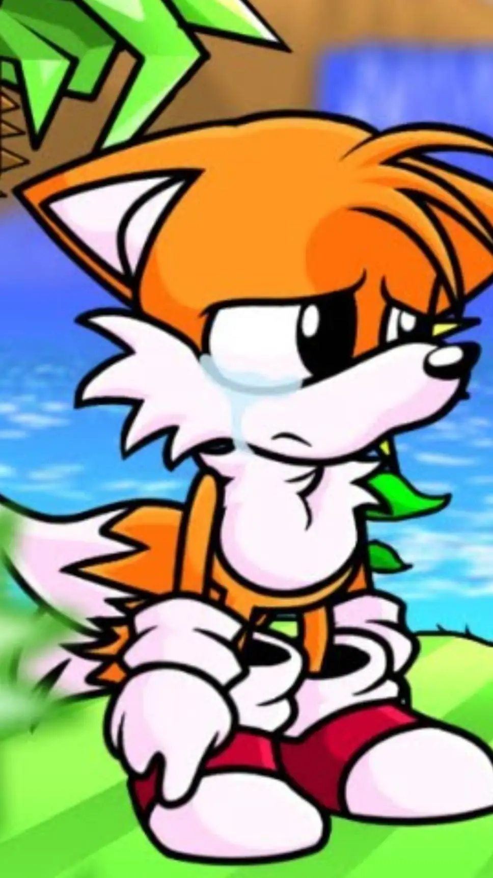 ai character: Tails background