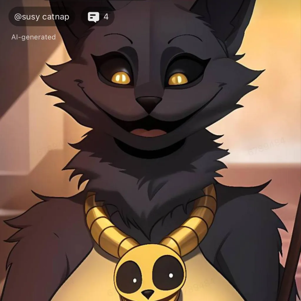 chat with ai character: Bass the cat￼