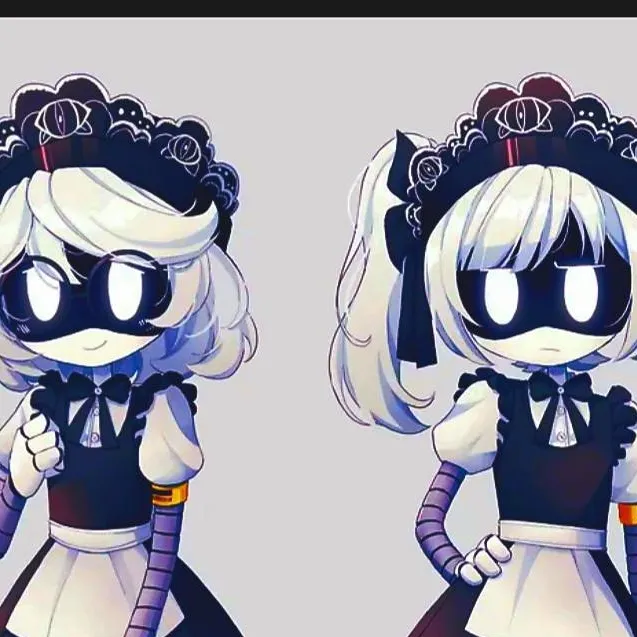 chat with ai character: Maid V and J