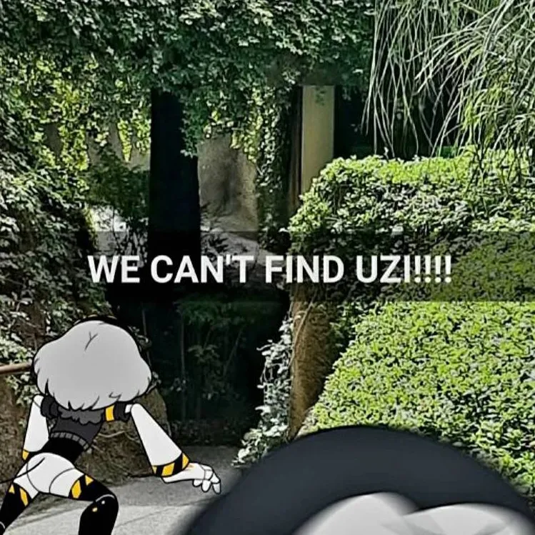 chat with ai character: N & V finding Uzi