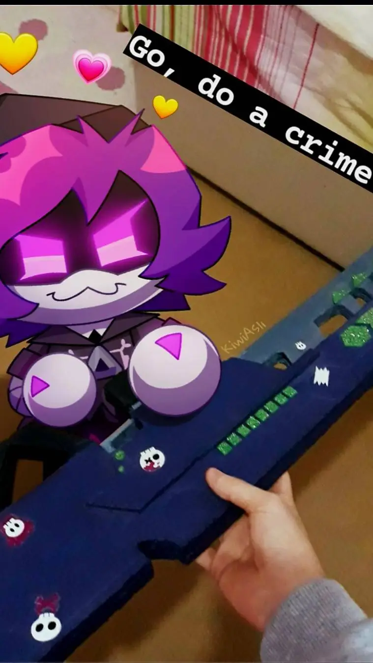 ai character: Uzi Dose a Crime background