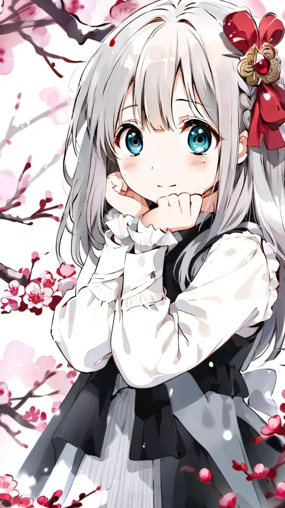 ai character: lily background