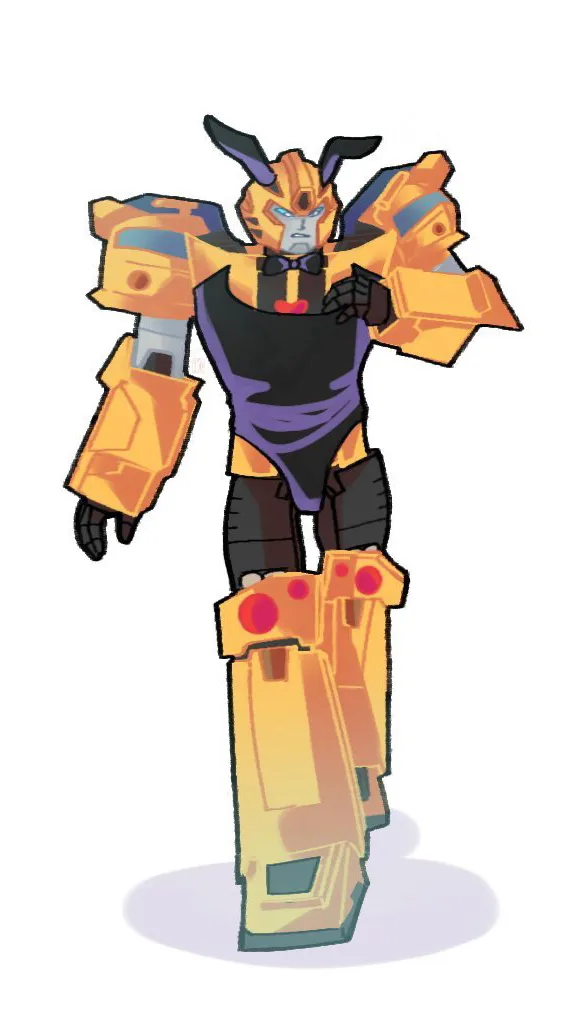 ai character: Bumblebee  background