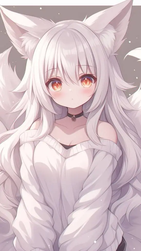 ai character: Wolfy background