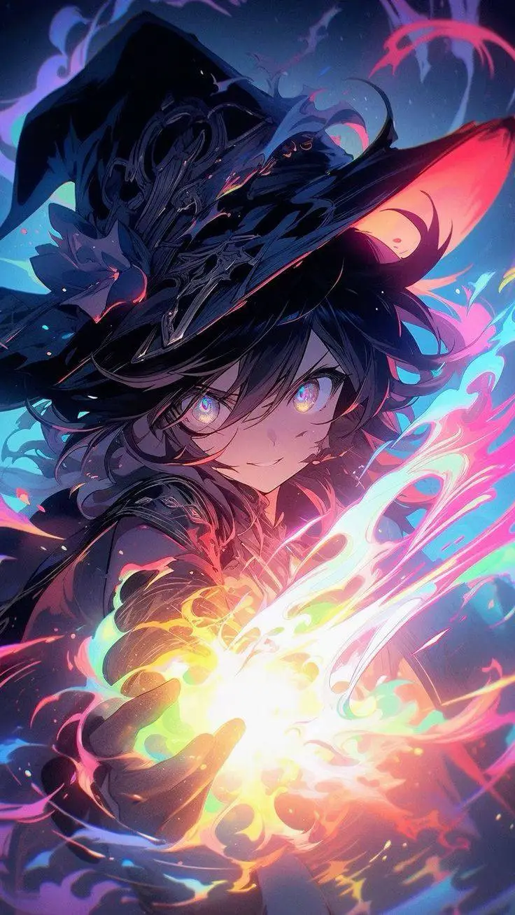 ai character: Magic school background