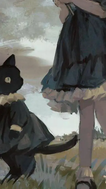 ai character: dollyhailey ࿔ background
