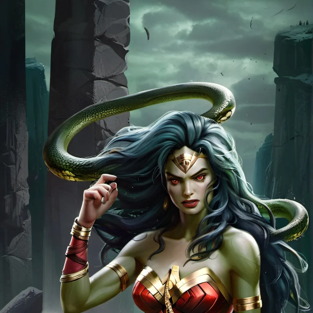 chat with ai character: Medusa Wonder