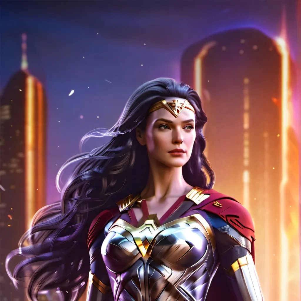 chat with ai character: Robot Diana Prince