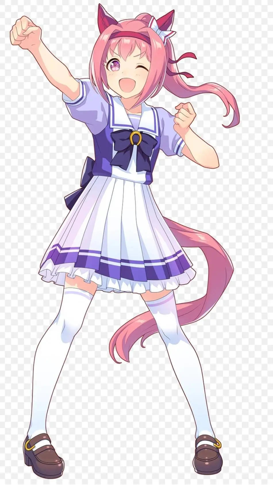 ai character: haru urara background