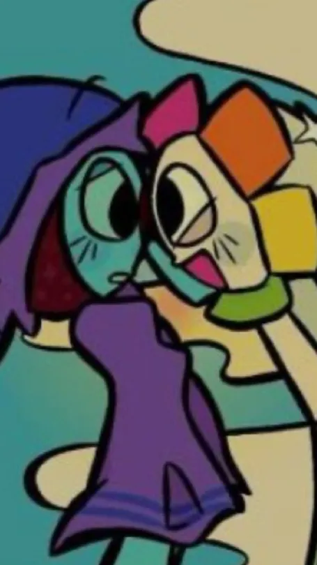 ai character: Astro X Dandy!! <3 background