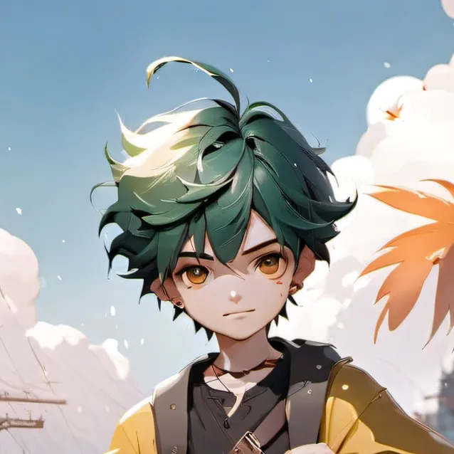 chat with ai character: Deku mad