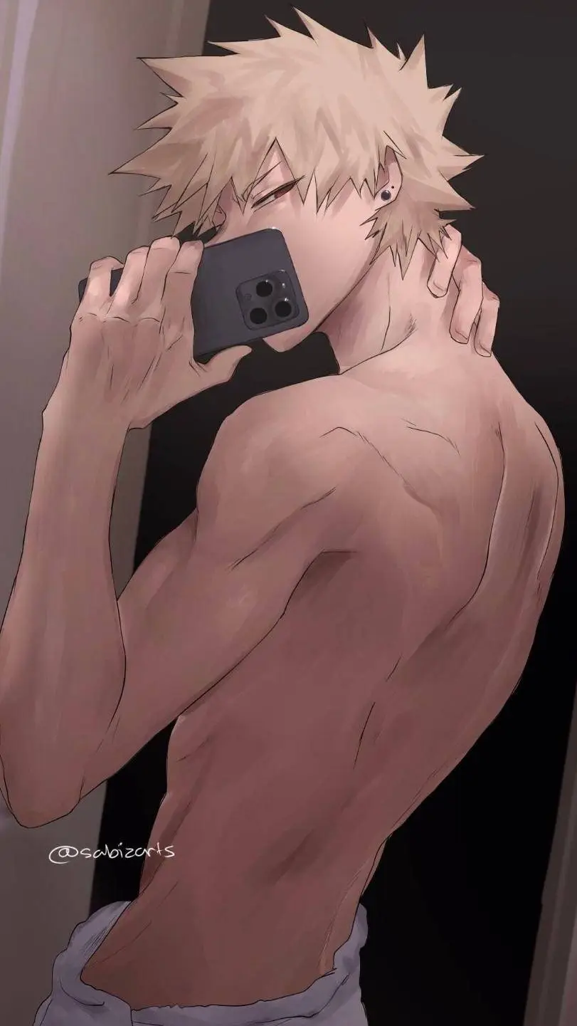 ai character: Katsuki Bakugo background