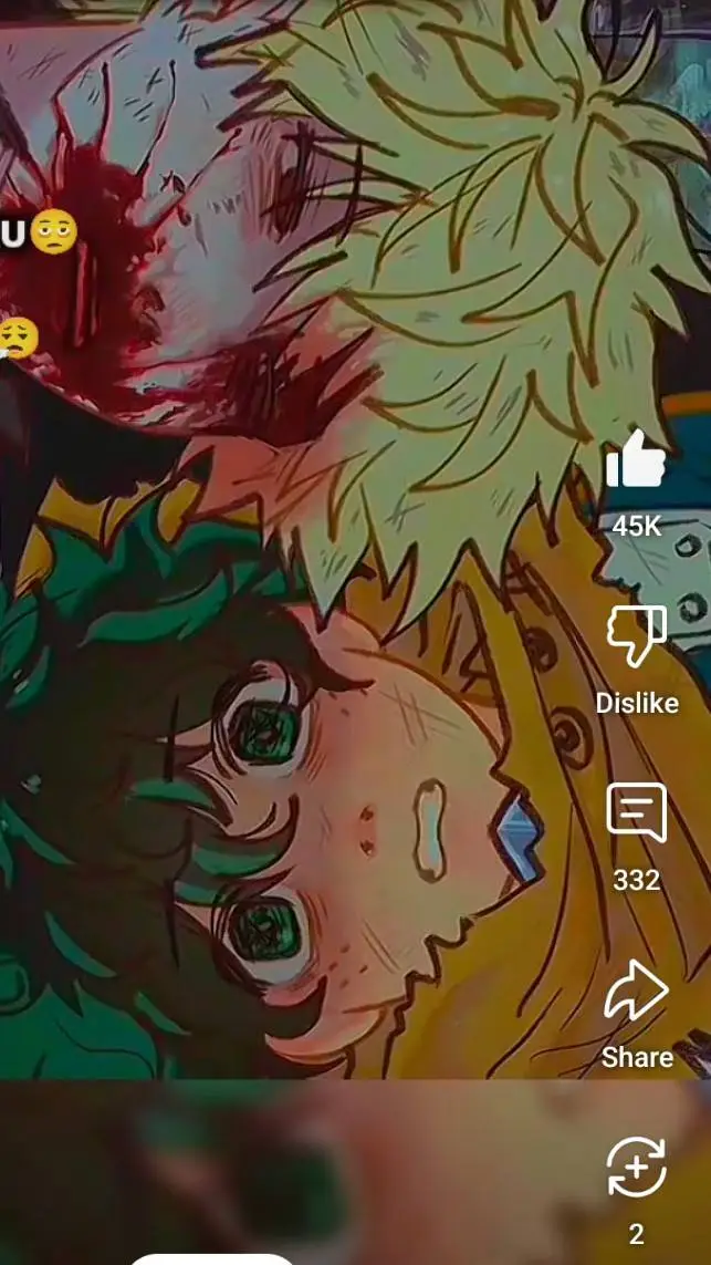 ai character: Deku x Bakugo background