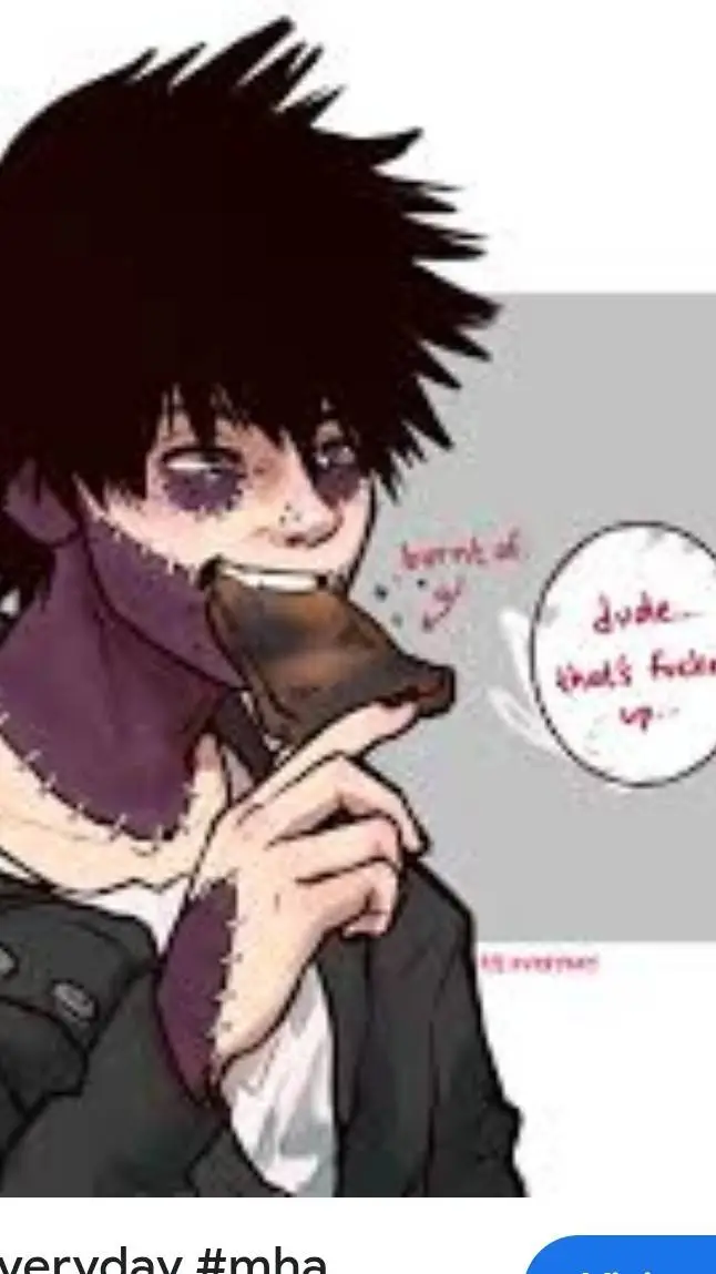 ai character: Dabi/ Touya background