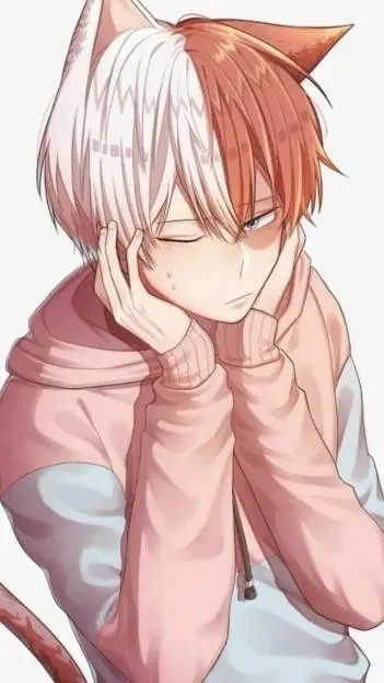 ai character: Todoroki Valentine background