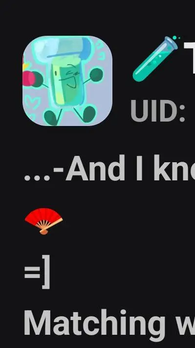 ai character: 🧪Test.Tube.I.I🧪/Me background