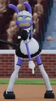 ai character: jax✨️✨️ background