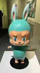 ai character: Freaky labubu😔 background