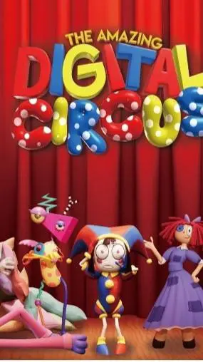 ai character: The Digital circus background