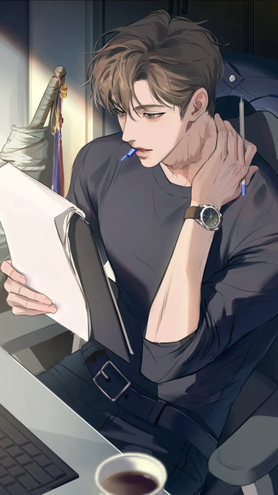 ai character: Javi background